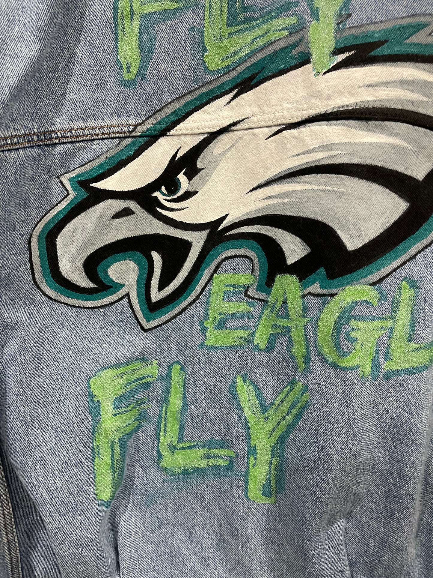 Oversized Eagles jacket, size M
