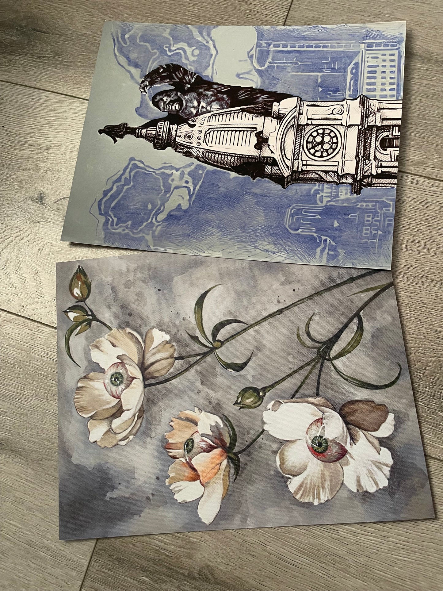 City hall, 8x10in print