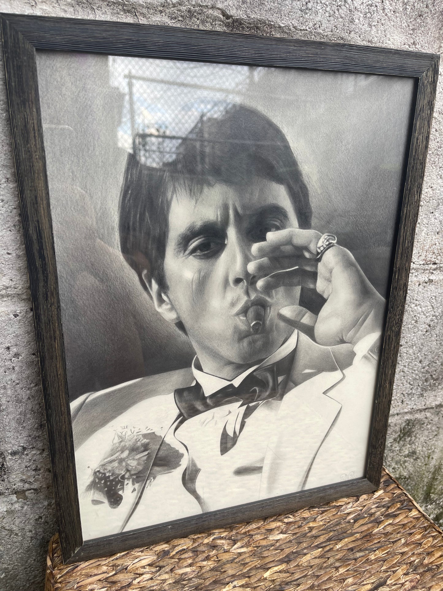 Al Pacino, original drawing, 12x16in