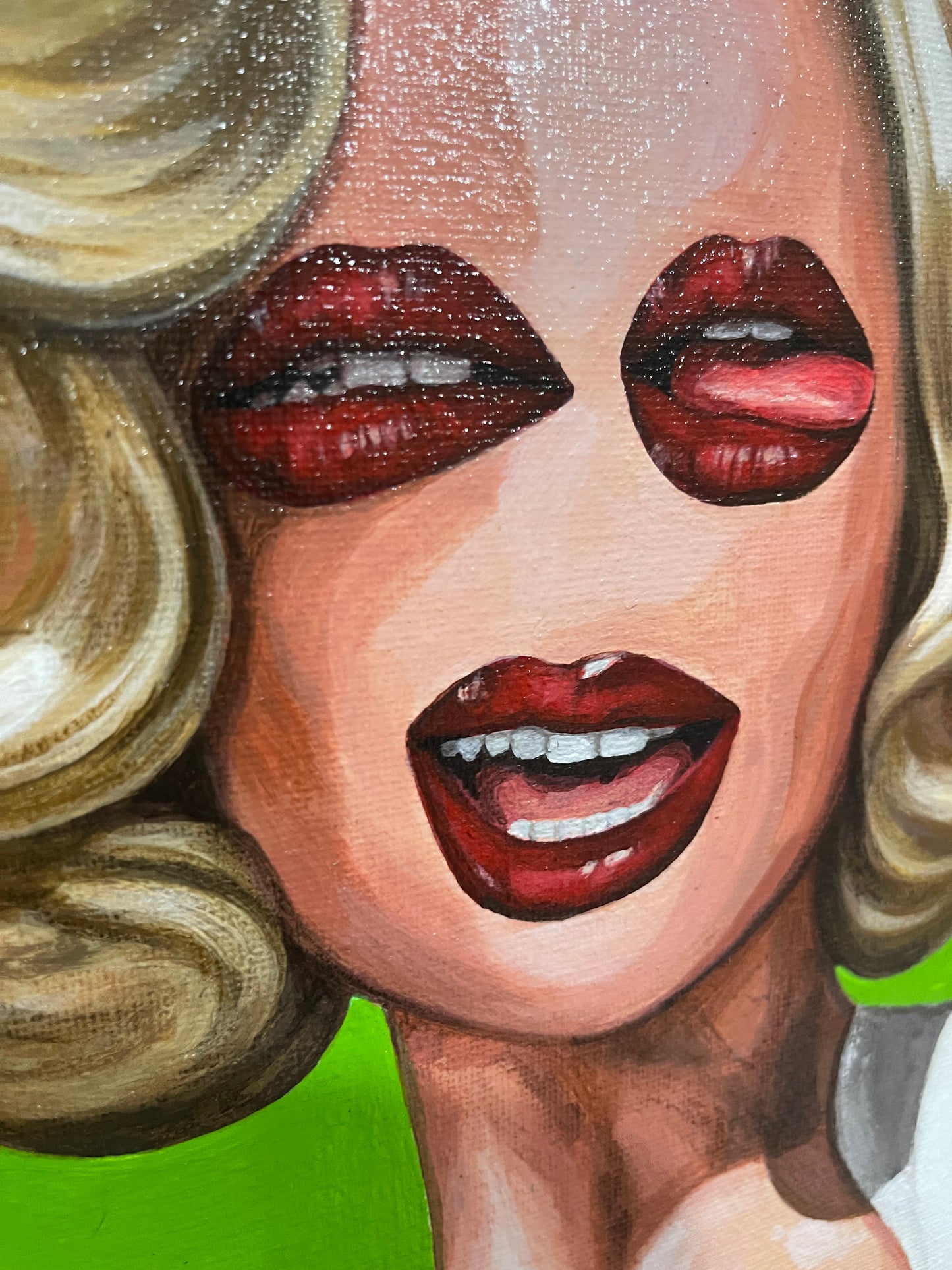 Marilyn, 11x14in original painting