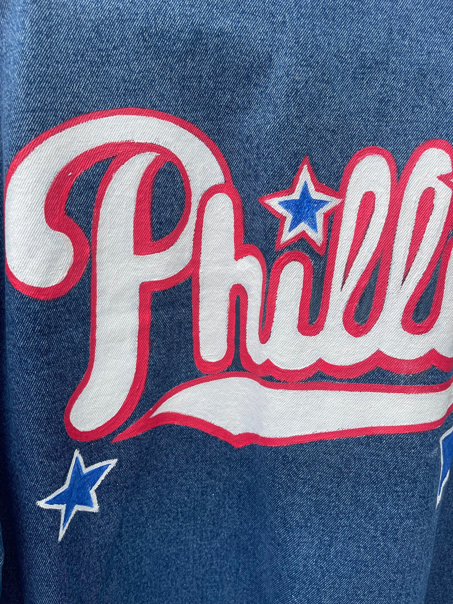 Phillies oversized jacket, size L