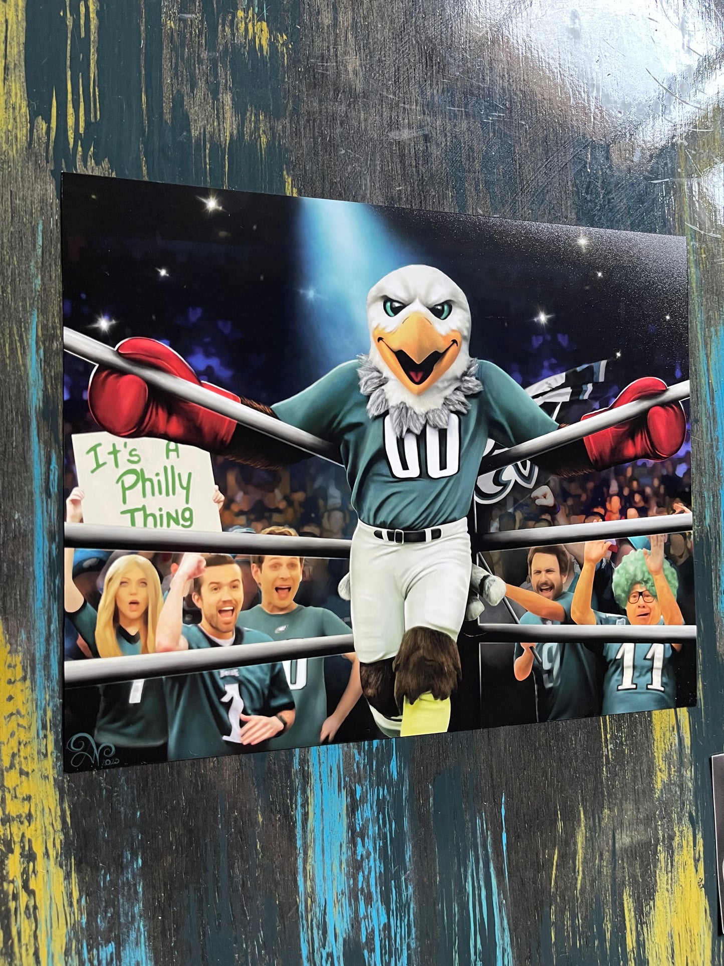Eagles print, 8x10in