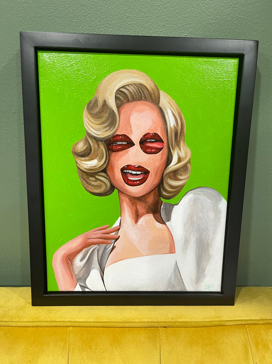 Marilyn, 11x14in original painting