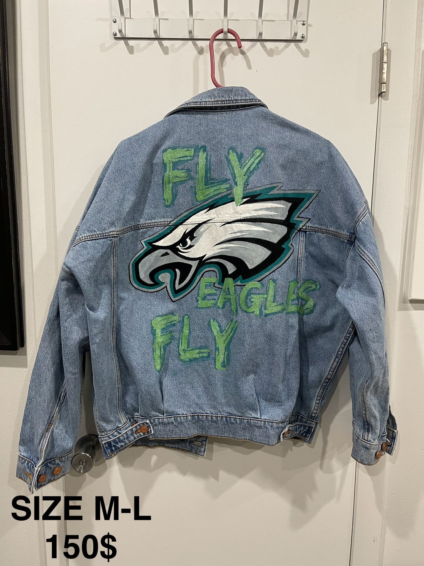 Oversized Eagles jacket, size M
