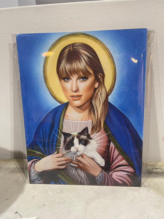 Saint Taylor print, 8.5x11in