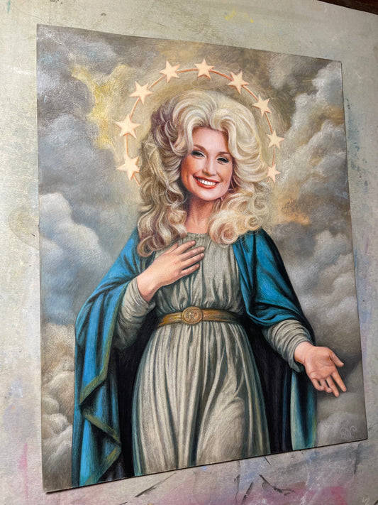 Dolly print, 8.5x11in