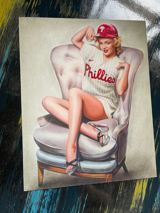 Monroe print, 8x10in