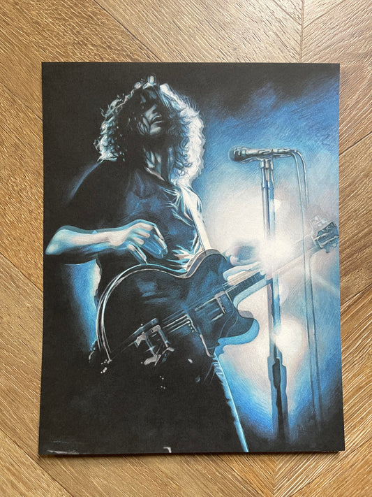 Chris Cornel print, 8.5x11in
